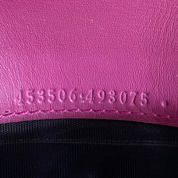 Pre-Owned GUCCI GG Supreme Monogram Moon Calfskin Padlock Continental Wallet - Picture 16 of 16